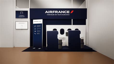 Air France on show at SPOT24 for the Paris 2024 Paralympic .